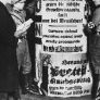 Carteles convocando al boicot en Berlín