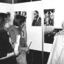 Students visit the exhibition about "The White Rose"
