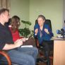 Interview mit Nonna Prochorenko am 4.5.2006 in Rivne. Copyright: Aktion West-Ost