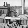 Ansicht des Fabrik-Haupttores nach 1956