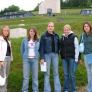 Die Projektgruppe beim Besuch der KZ-Gedenkstätte Natzweiler-Struthof