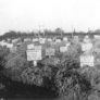 Aufnahme des Lagerfriedhof Gurs um 1950. Copyright: Stadt Mannheim (Jugendamt) / Stadtjugendring Mannheim e.V.