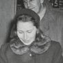 The prosecution witness Władysława Karolewska on her way to the Nuremberg trial in 1946