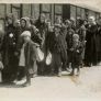 Arrival of Hungarian Jews at the ramp of Auschwitz-Birkenau, 27 May 1944